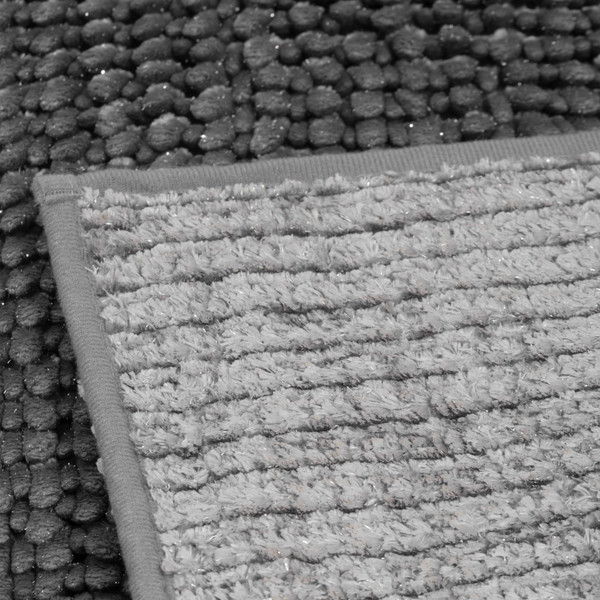 Изображение товара Коврик для ванной FORA Brilliant Dreams FOR-DREAMS-5080-BRILLIANT (мерцающий серый)