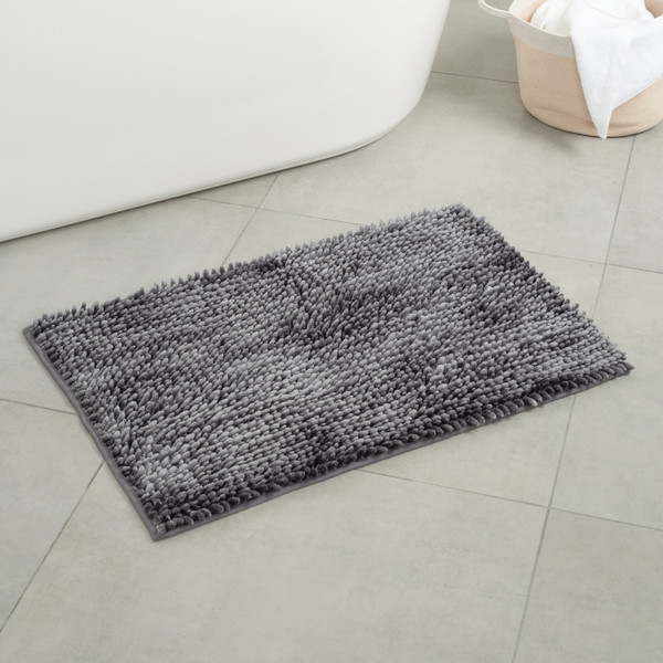 Изображение товара Коврик для ванной FORA Brilliant Dreams FOR-DREAMS-5080-BRILLIANT (мерцающий серый)