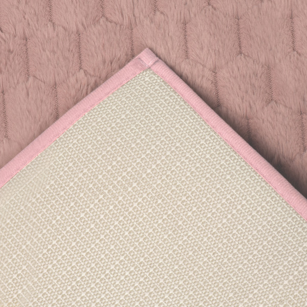 Изображение товара Коврик для ванной FORA Honey FOR-HONEY-5080-PINK (пудровый)