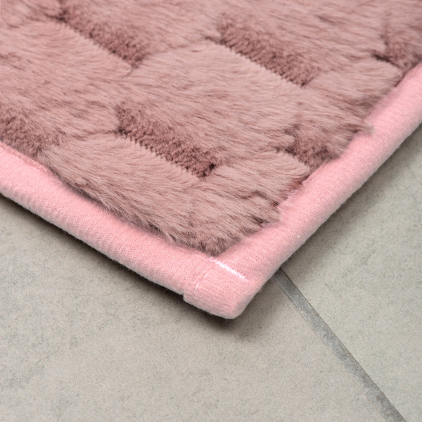 Изображение товара Коврик для ванной FORA Honey FOR-HONEY-5080-PINK (пудровый)