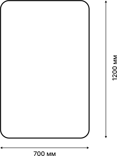 Изображение товара Коврик для ванной FORA Honey FOR-HONEY-70120-GREY (жемчужно-серый)