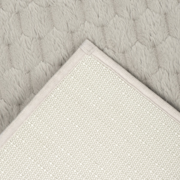 Изображение товара Коврик для ванной FORA Honey FOR-HONEY-70120-GREY (жемчужно-серый)