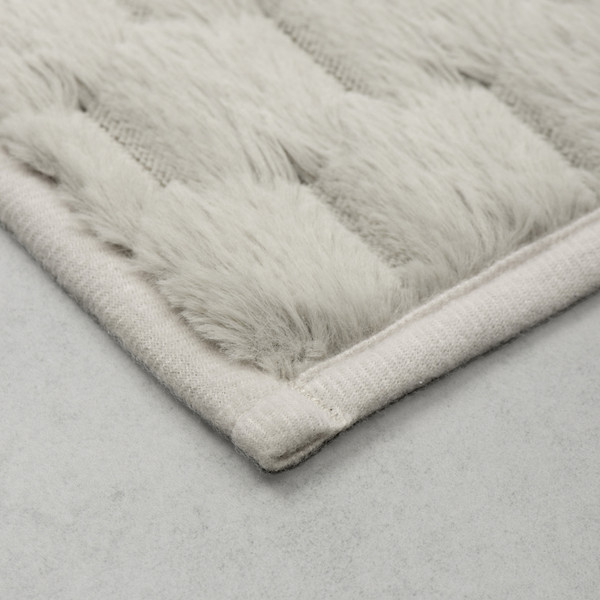 Изображение товара Коврик для ванной FORA Honey FOR-HONEY-70120-GREY (жемчужно-серый)