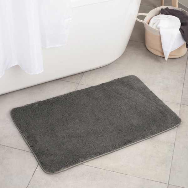 Изображение товара Коврик для ванной FORA Bath Bliss FOR-HAP-50-80DRG (темно-серый)