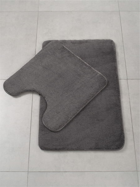 Изображение товара Коврик для туалета FORA Bath Bliss FOR-HAP-50-50DRG (темно-серый)