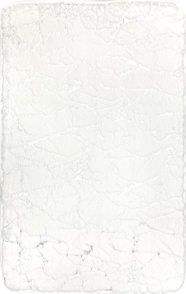 Изображение товара Коврик для ванной FORA Marble FOR-HAP-50-80-MBW (белый/серебристый)