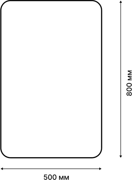 Изображение товара Коврик для ванной FORA Marble FOR-HAP-50-80-MBB (черный/серебристый)