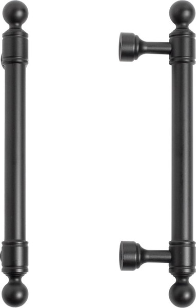 Изображение товара Ручка для мебели StahlBuro AP2306-96 (2шт, матовый черный)