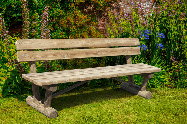 Изображение товара Скамья садовая Массив-Древ L150М 1500x600xН811