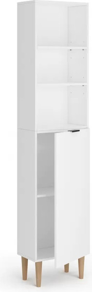 Изображение товара Стеллаж Monofix Одос с одной дверцей (белый)