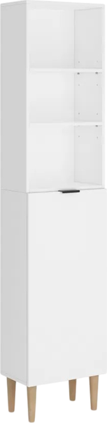 Изображение товара Стеллаж Monofix Одос с одной дверцей (белый)