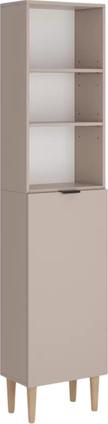 Изображение товара Стеллаж Monofix Одос с одной дверцей (капучино)