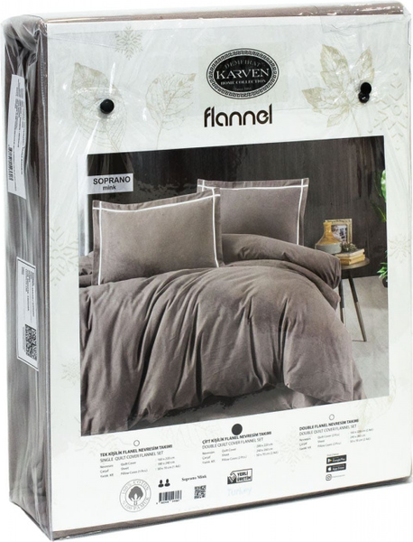 Изображение товара Комплект постельного белья Karven Soprano Mink 1.5сп / N243