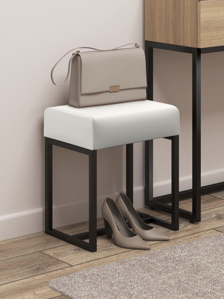 Изображение товара Пуф Monofix Юнта (экокожа/белый)