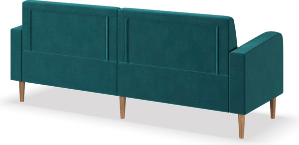 Изображение товара Диван Monofix Фоксет 202см (велюр/изумрудный №20)