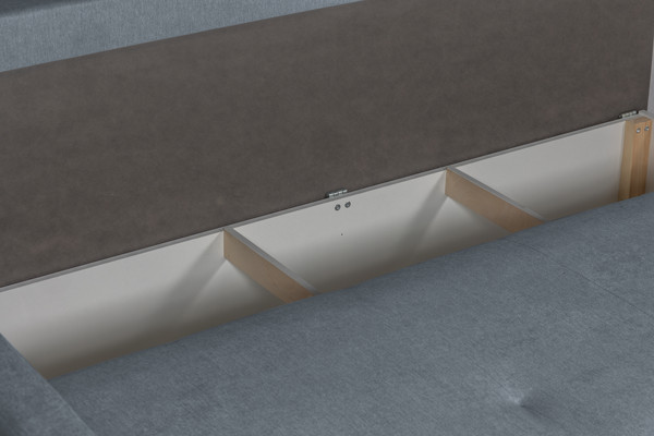 Изображение товара Диван Mio Tesoro Руан 547 (светло-серый 1589)