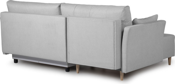 Изображение товара Диван угловой Mio Tesoro Руан 547 (светло-серый 1585)