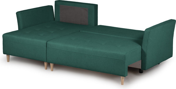 Изображение товара Диван угловой Mio Tesoro Руан 547 (зеленый 1586)