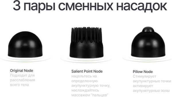 Изображение товара Массажер электронный CleverCare Silver Swan / CC-021SW (голубой)