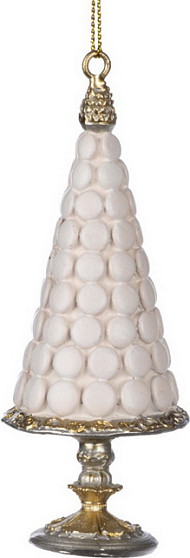 Изображение товара Елочная игрушка Goodwill Xmas 2024 Елочный десерт / D 44156_1 (белый)