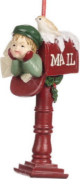 Изображение товара Елочная игрушка Goodwill Xmas 2024 Почтовый ящик / D 43271_2 (красный)