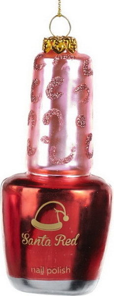 Изображение товара Елочная игрушка Goodwill Xmas 2024 Лак для ногтей / TR 22503_2 (красный)