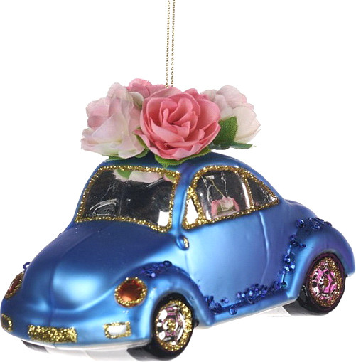 Изображение товара Елочная игрушка Goodwill Xmas 2024 Автомобиль / YA 92645_1 (синий)