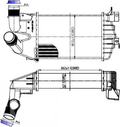 Изображение товара Интеркулер Loro 037-018-0003
