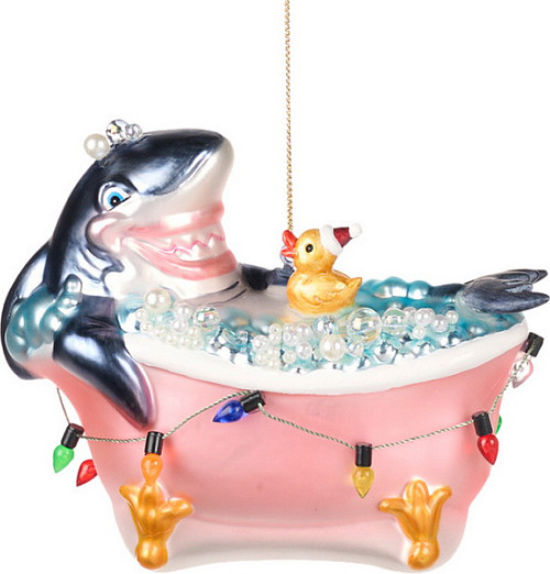 Изображение товара Елочная игрушка Goodwill Xmas 2024 Акула / TR 20490