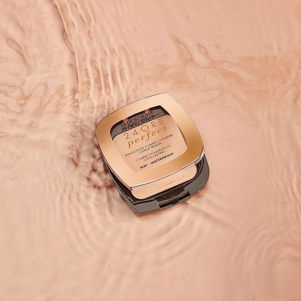 Изображение товара Пудра компактная Deborah Milano 24Ore Perfect Compact Foundation тон 01R (9г)