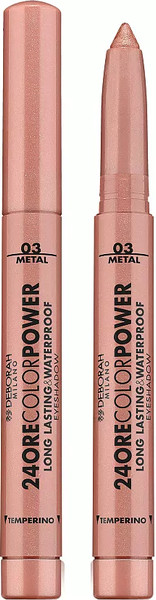 Изображение товара Тени для век Deborah Milano 24 Ore Color Power Eyeshadow тон 03 розово-бронзовый (1.4г)