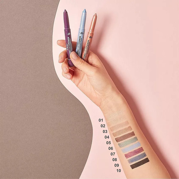 Изображение товара Тени для век Deborah Milano 24 Ore Color Power Eyeshadow тон 03 розово-бронзовый (1.4г)