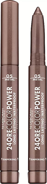 Изображение товара Тени для век Deborah Milano 24 Ore Color Power Eyeshadow тон 05 коричневый (1.4г)