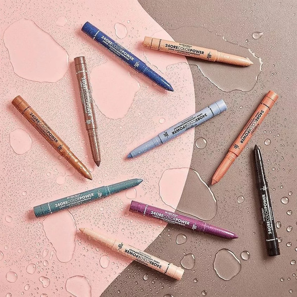 Изображение товара Тени для век Deborah Milano 24 Ore Color Power Eyeshadow тон 10 матовый черный (1.4г)