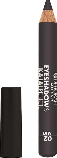Изображение товара Тени для век Deborah Milano Eyeshadow&Kajal Pencil тон 02 матовый серый (2г)