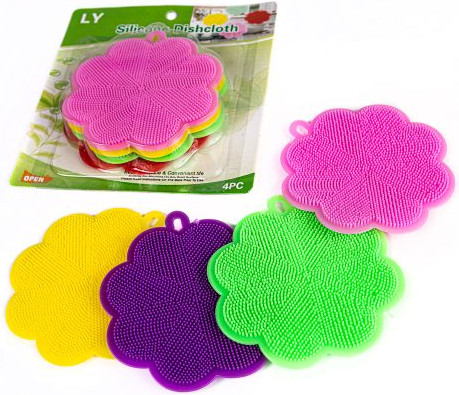 Изображение товара Набор щеток для мытья посуды MONAMI Универсал / 58-10(ТМ) (4шт)