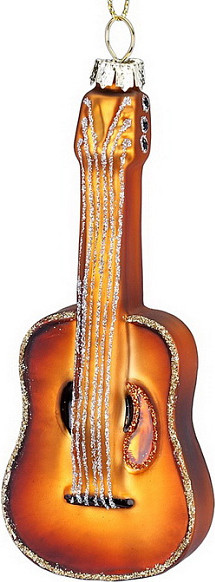 Изображение товара Елочная игрушка Inge's Christmas Figural Glass Ornaments. Гитара / 64794H600