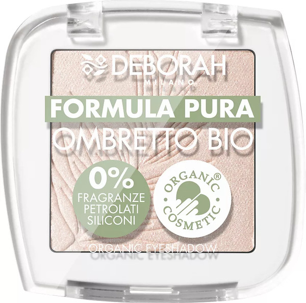 Изображение товара Тени для век Deborah Milano Formula Pura Ombretto Bio тон 02 (2.5г)