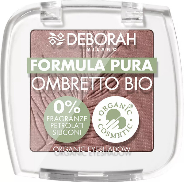 Изображение товара Тени для век Deborah Milano Formula Pura Ombretto Bio тон 04 (2.5г)