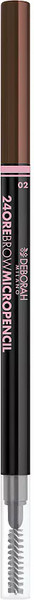 Изображение товара Карандаш для бровей Deborah Milano 24ore Brow Micropencil тон 02