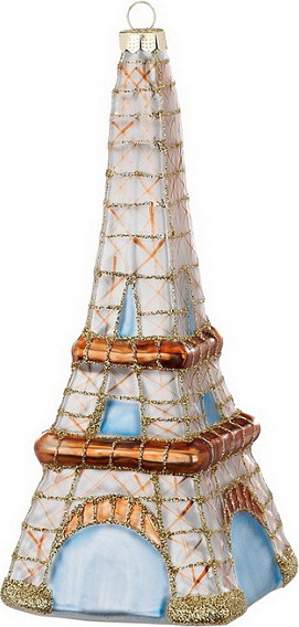 Изображение товара Елочная игрушка Inge's Christmas Figural Glass Ornaments. Эйфелева башня / 64653H120