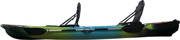 Изображение товара Каяк BarrakuDA SOT390 (черный/зеленый/синий)