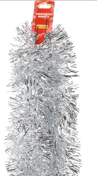 Изображение товара Мишура Miland НУ-5484 (серебристый)