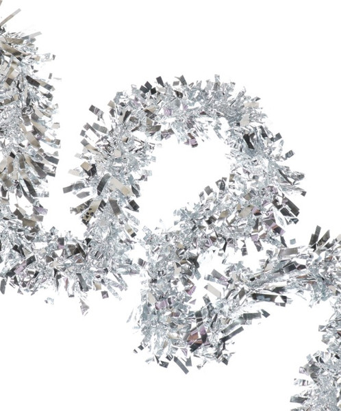 Изображение товара Мишура Miland НУ-5486 (серебристый/матовый/пушистый)