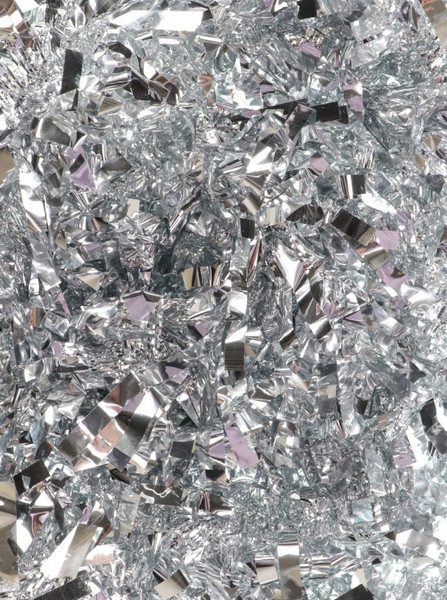 Изображение товара Мишура Miland НУ-5486 (серебристый/матовый/пушистый)