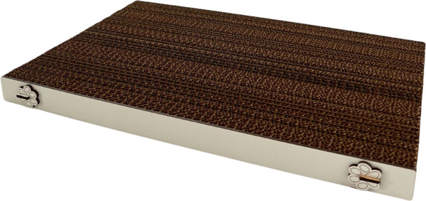 Изображение товара Лежанка-когтеточка Woodary 4012 (L, белый)