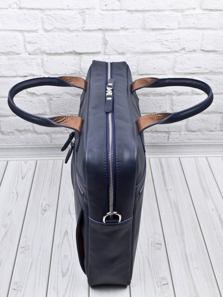 Изображение товара Сумка для ноутбука Carlo Gattini Antico Montebello / 1033-19 (темно-синий)