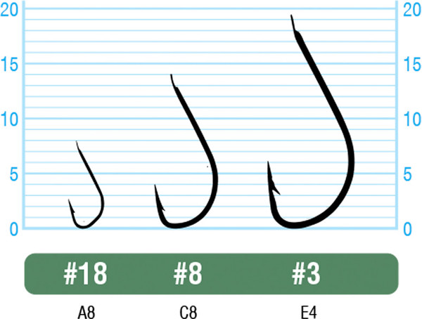 Изображение товара Набор крючков рыболовных Owner Akita Sode blue №10 / 50001-10 (17шт)