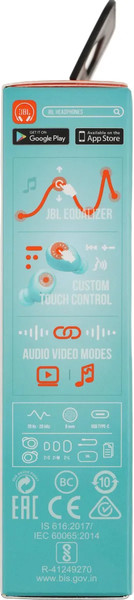 Изображение товара Беспроводные наушники JBL Wave Buds / JBLWBUDSMIT (мятный)