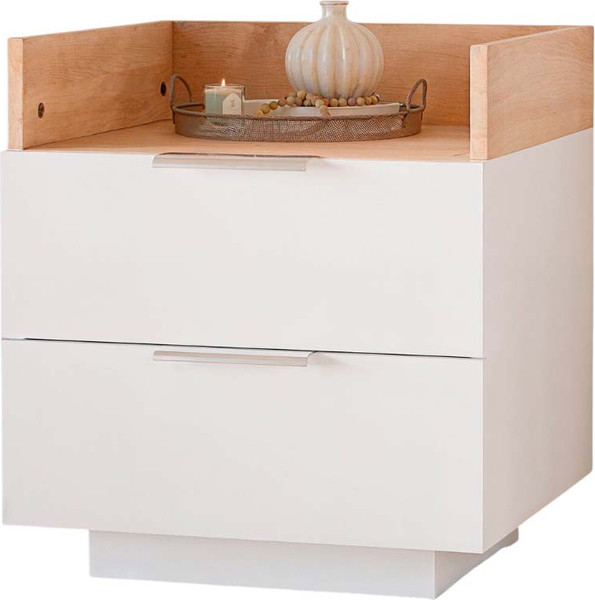 Изображение товара Прикроватная тумба Dipriz Melamine Д.20055.1 (белый/артизан)